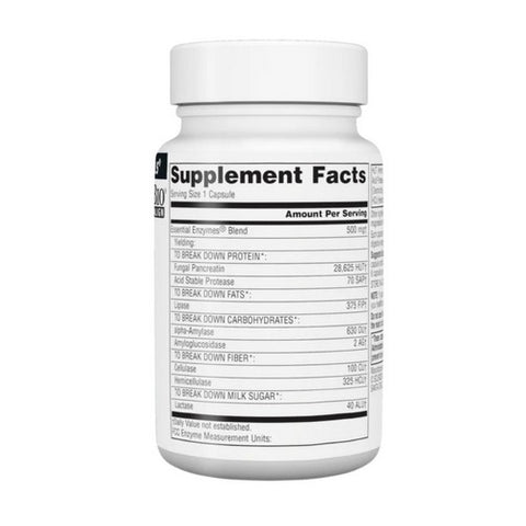 Source Naturals, Essential Enzymes, 500 mg, 60 Caps