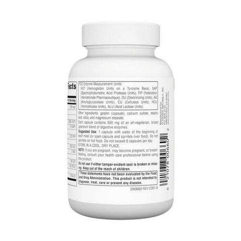 Source Naturals, Essential Enzymes, 500 mg, 120 Caps