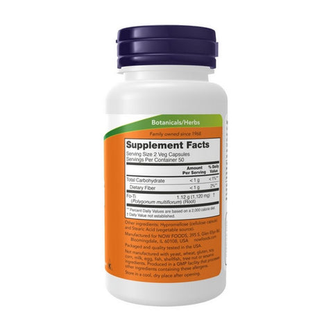 Now Foods, Fo-Ti, 560 mg, 100 Caps