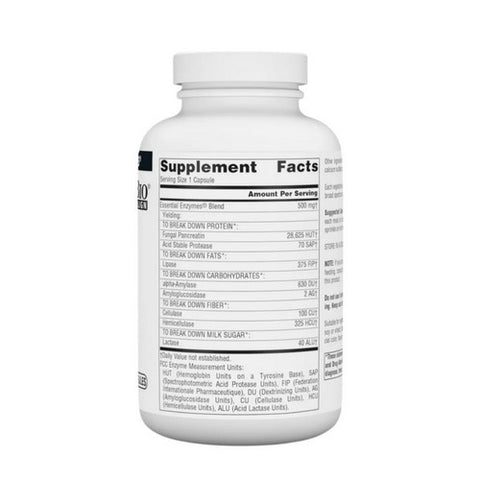 Source Naturals, Essential Enzymes, 500 mg, Vegetarian 240 VCaps