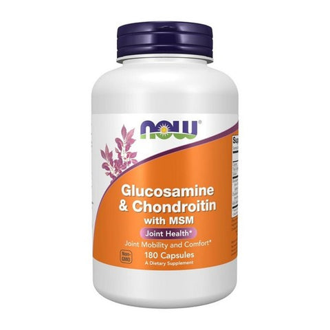 Now Foods, Glucosamine & Chondroitin with MSM, 180 Caps