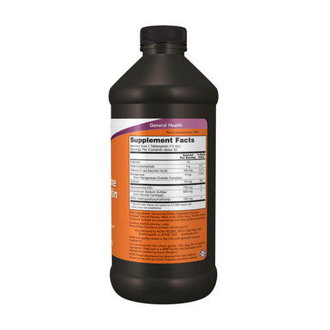 Now Foods, Liquid Glucosamine & Chondroitin With Msm, 16 OZ