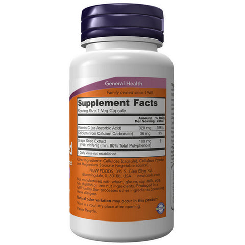 Now Foods, Grape Seed, 100 mg, 100 Caps