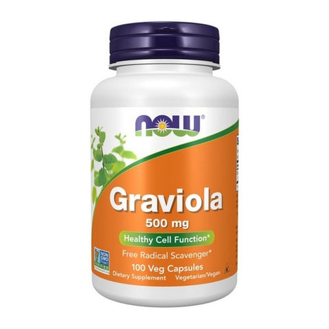 Now Foods, Graviola, 500 mg, 100 Caps