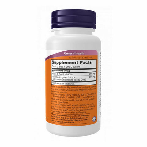Now Foods, Indole-3-Carbinol (I3C), 200 mg, 60 Vcaps
