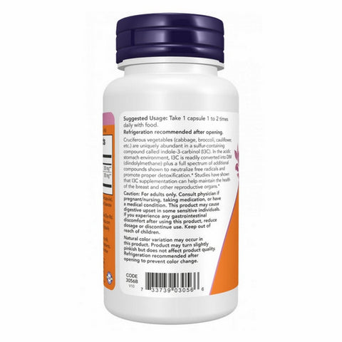 Now Foods, Indole-3-Carbinol (I3C), 200 mg, 60 Vcaps