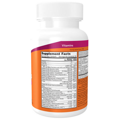Now Foods, Liquid Multi Gels, 60 Sgels