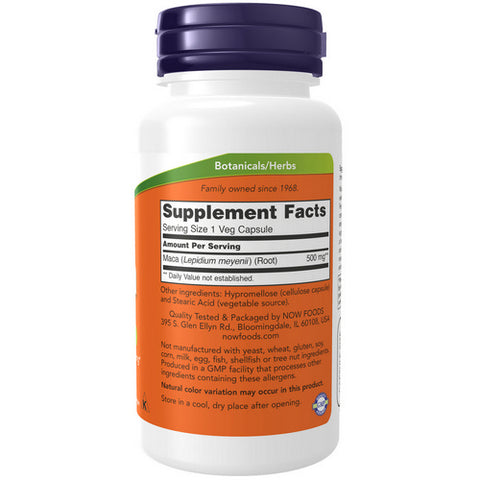 Now Foods, Maca, 500 mg, 100 Caps