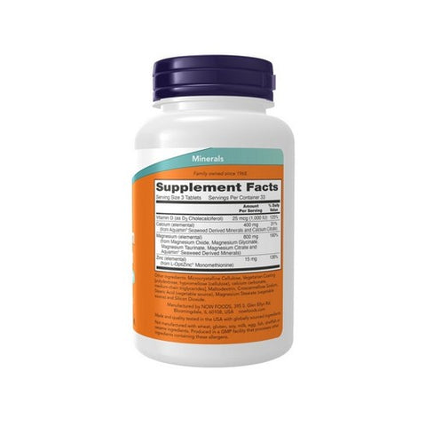 Now Foods, Magnesium & Calcium, 100 Tabs