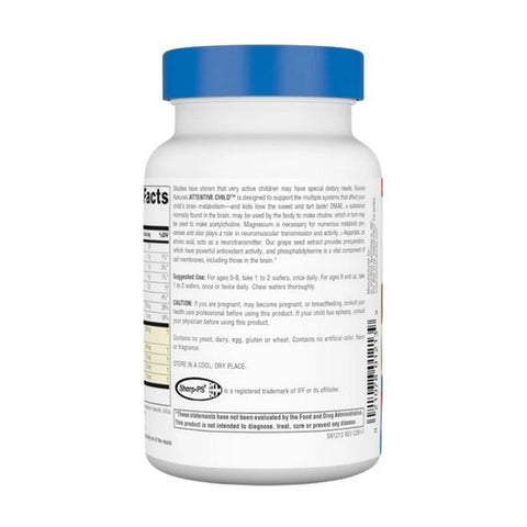 Source Naturals, Attentive Child, 30 wafers