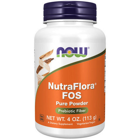 Now Foods, Nutra Flora FOS Vegetarian, 4 OZ