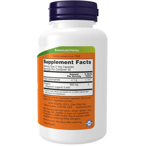 Now Foods, Oregano, 450 mg, 100 Caps