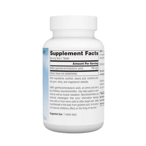Source Naturals, Gaba, 750 mg, 45 Tabs
