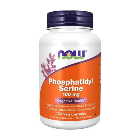 Now Foods, Phosphatidyl Serine, 100 mg, 120 Vcaps