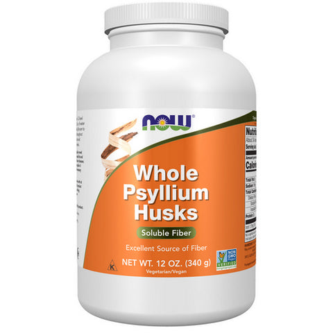 Now Foods, Psyllium Husk Whole, 12 Oz