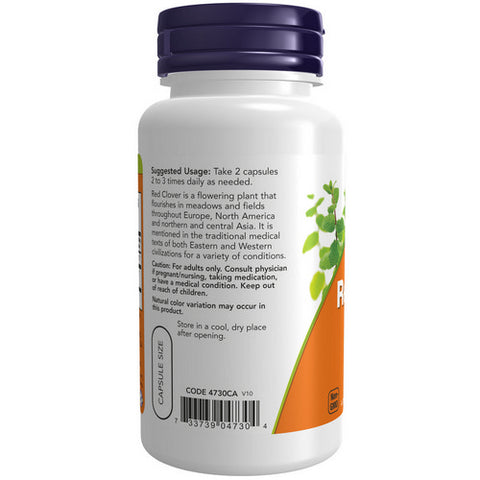 Now Foods, Red Clover, 375 mg, 100 Caps