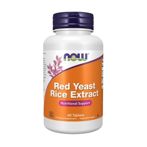 Now Foods, Red Yeast Rice Extract, 1200 mg, 60 Tabs