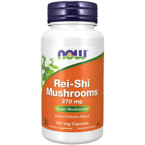 Now Foods, Rei-Shi Mushrooms, 270 mg, 100 Caps