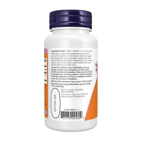 Now Foods, Royal Jelly, 1000 mg, 60 Sgels