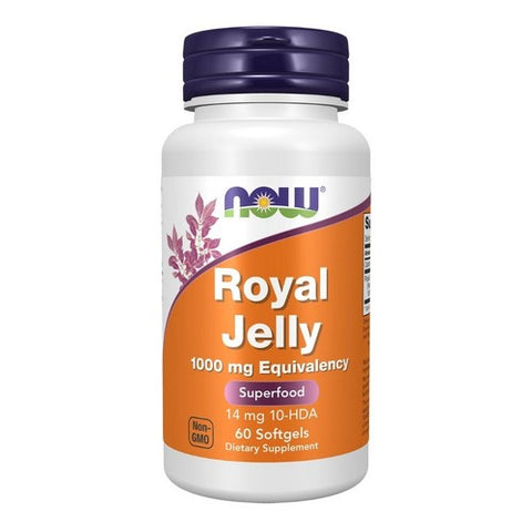 Now Foods, Royal Jelly, 1000 mg, 60 Sgels