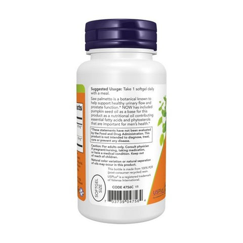 Now Foods, Saw Palmetto, 320 mg, 90 Sgels
