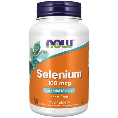 Now Foods, Selenium, 100 mcg, 250 Tabs