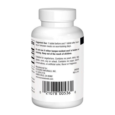 Source Naturals, Gamma Oryzanol, 60 MG, 200 Tabs