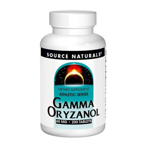 Source Naturals, Gamma Oryzanol, 60 MG, 200 Tabs