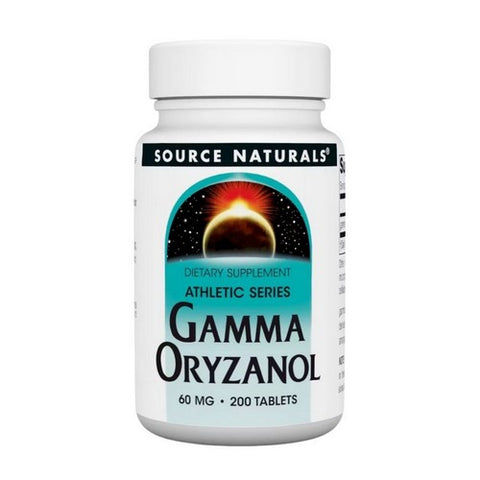 Source Naturals, Gamma Oryzanol, 60 MG, 200 Tabs