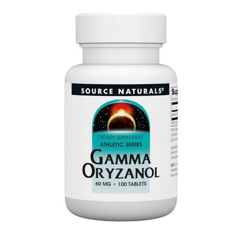 Source Naturals, Gamma Oryzanol, 60 MG, 100 Tabs