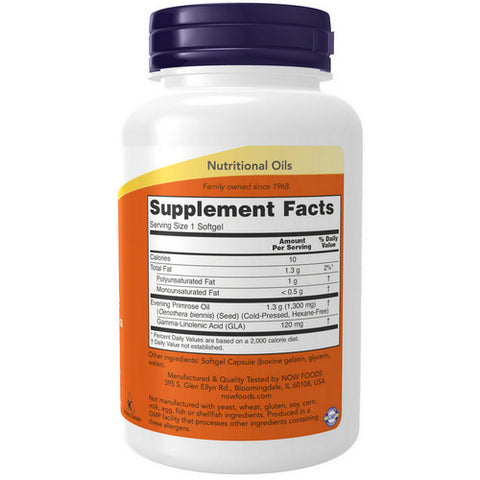 Now Foods, Super Primrose, 1300 mg, 60 Softgels