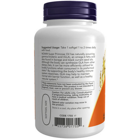 Now Foods, Super Primrose, 1300 mg, 60 Softgels