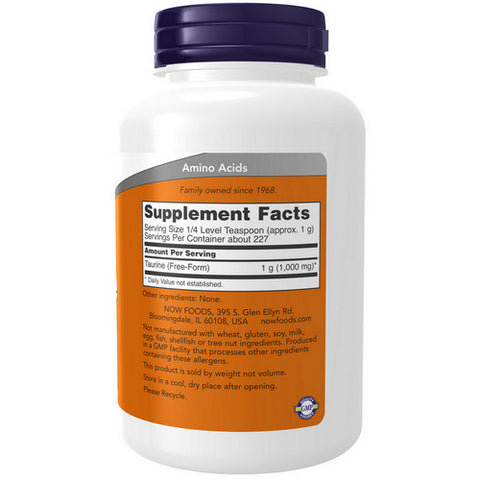 Now Foods, Taurine Pure Powder, 8 OZ