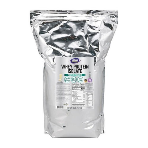Now Foods, Whey Protein Isolate, Vanilla, 10lb