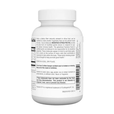 Source Naturals, Modified Citrus Pectin, 750 mg, 60 Caps