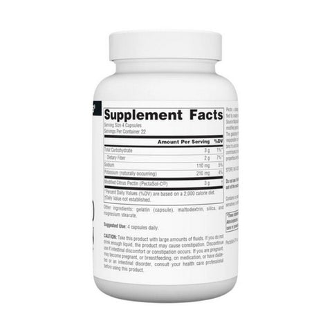 Source Naturals, Modified Citrus Pectin, 750 mg, 90 Caps