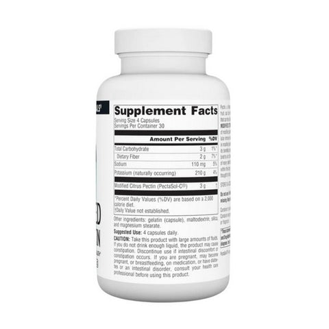 Source Naturals, Modified Citrus Pectin, 750 mg, 120 caps