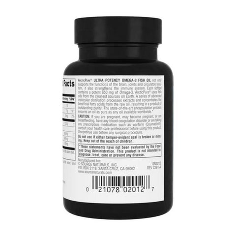 Source Naturals, Arcticpure, Ultra Potency 30 Softgels