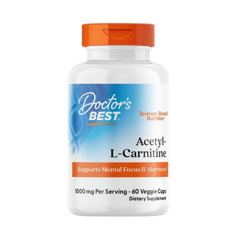 Doctors Best, Best Acetyl L-carnitine, 588 mg, 60 Veg Caps