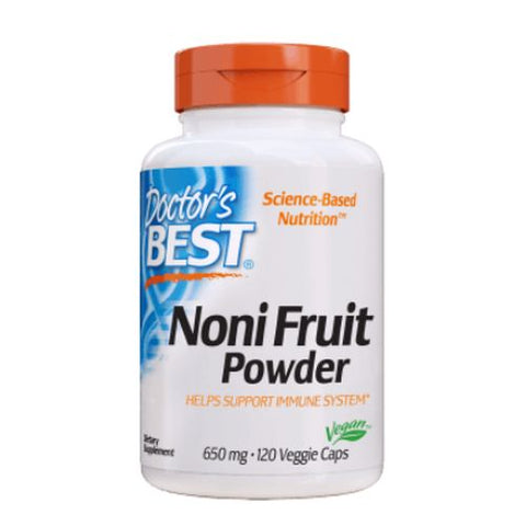 Doctors Best, Noni Fruit Powder, 650 Mg, 120 Veggie Caps