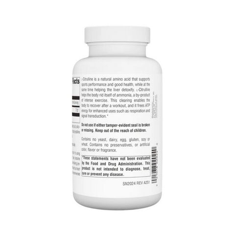 Source Naturals, L-Citrulline, 1000 mg, 120 Tabs