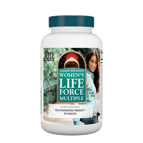 Source Naturals, Women's Life Force Multiple, No Iron 90 Tabs
