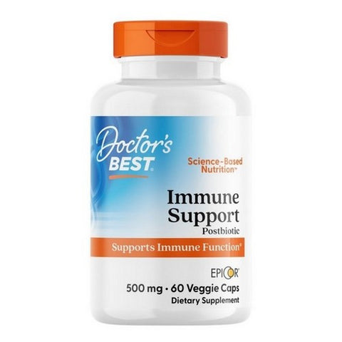 Doctors Best, Immune Support Postbiotic Epicor, 500 Mg, 60 Veggie Caps