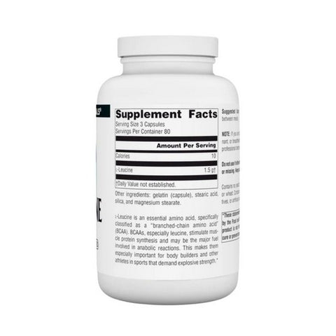 Source Naturals, L-Leucine, 240 Caps