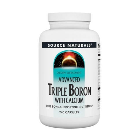 Source Naturals, Triple Boron, 3 mg, Advanced, With Calcium, 240 Caps