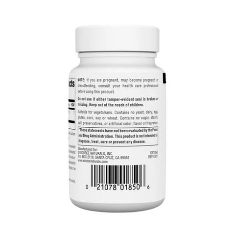 Source Naturals, Green Tea, 100 MG, Extract 120 Tabs
