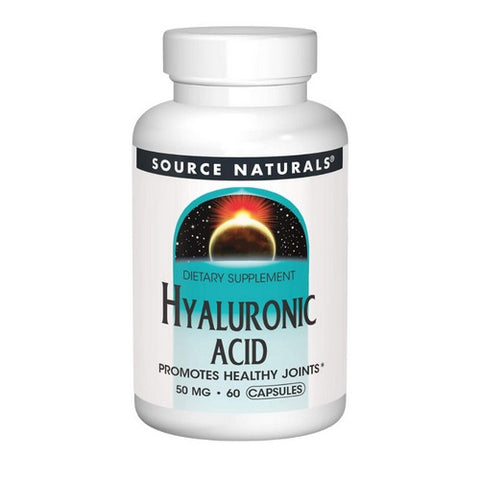 Source Naturals, Hyaluronic Acid, 50 mg, 60 Caps