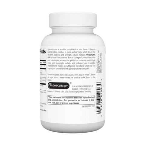 Source Naturals, Hyaluronic Acid, 50 mg, 60 Caps
