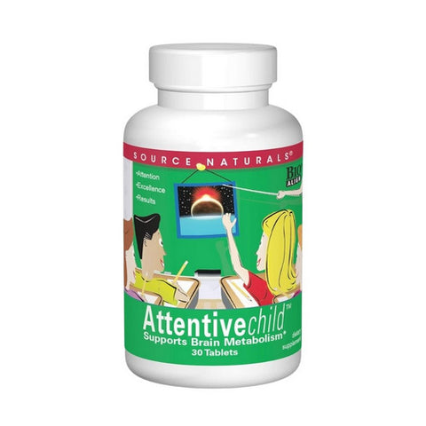 Source Naturals, Attentive Child, 30 Tabs