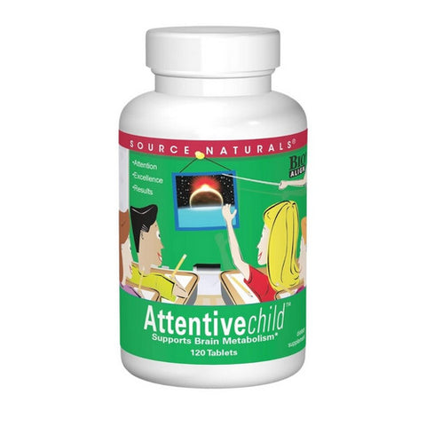 Source Naturals, Attentive Child, 120 Tabs